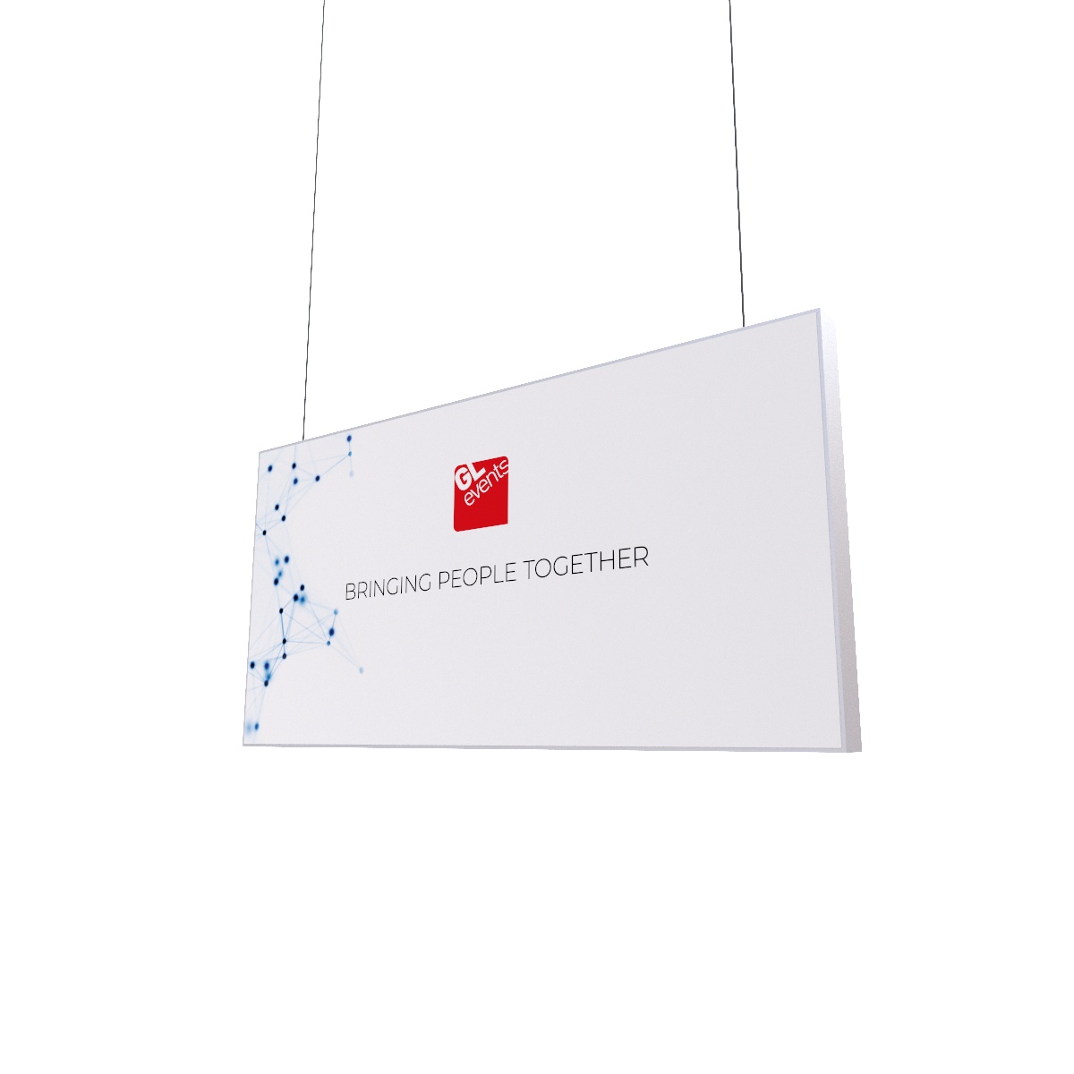 Premium suspended panel - Small – Single-sided