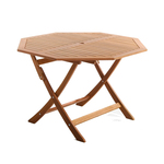 Table Teck Octogonale